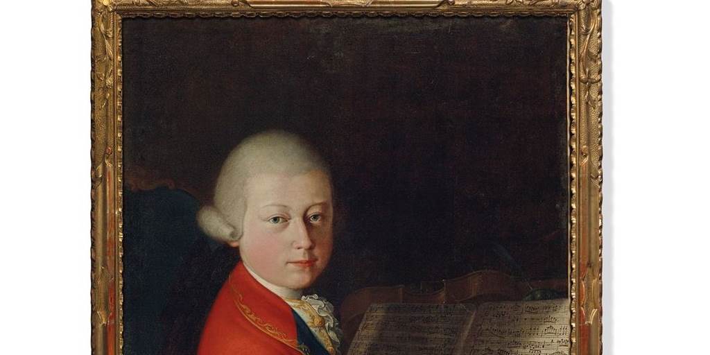 Giambettino Cignaroli, Mozart al cembalo a Verona, 1770, collezione privata