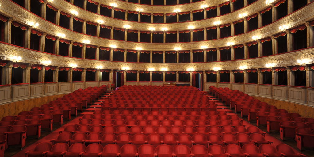 M. Di Ianni, La sala del teatro Argentina. Archivio MMMC