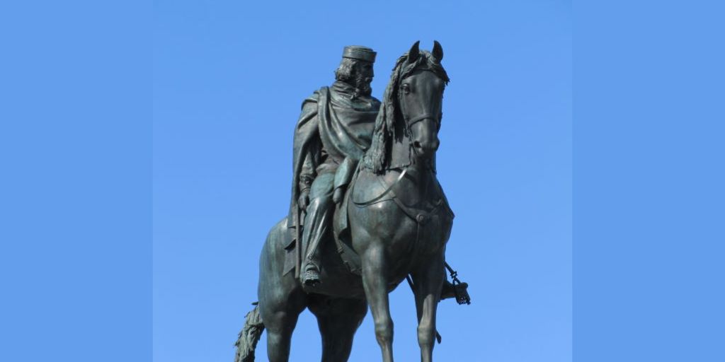 Restauro monumento a Giuseppe Garibaldi al Gianicolo
