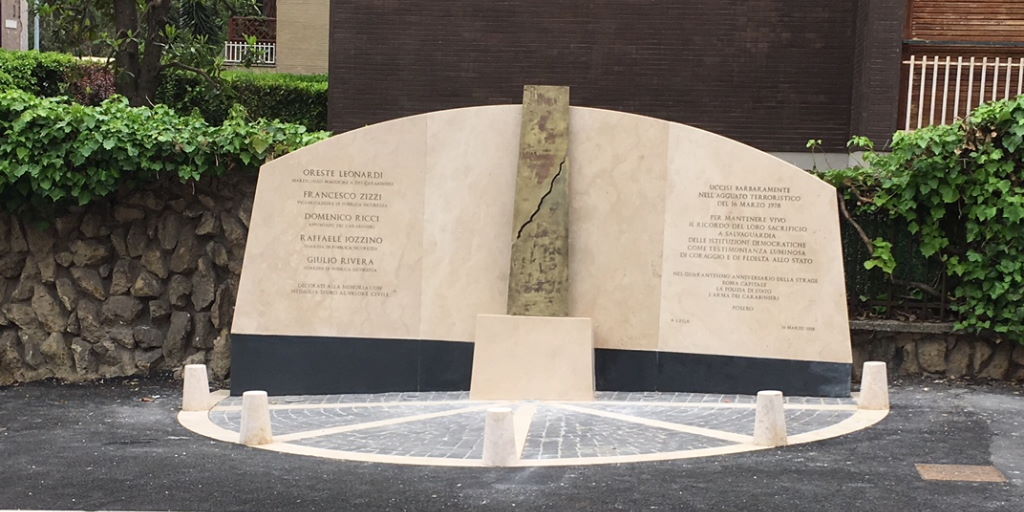 Monumento a Aldo Moro e ai caduti di via Mario Fani