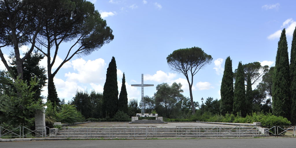 Villa Glori, l'altare dedicato ai caduti della Grande Guerra