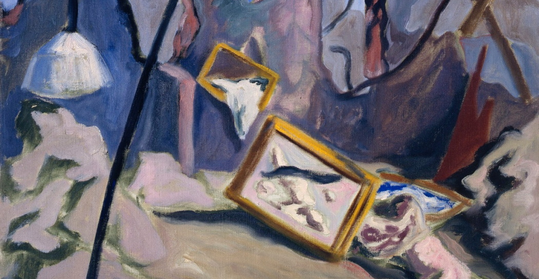 Carlo Levi, La casa bombardata, 1942, olio su tela, cm. 49,5 x 64,5,  Roma, Fondazione Carlo Levi