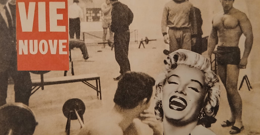 Lamberto Pignotti, Vie Nuove, 1965-66, collage su cartoncino, Roma, Galleria d’Arte Moderna - © Sovrintendenza Capitolina ai Beni Culturali, Galleria d’Arte Moderna Lamberto Pignotti, Vie Nuove, 1965-66, collage su cartoncino, Roma, Galleria d’Arte Moderna - © Sovrintendenza Capitolina ai Beni Culturali, Galleria d’Arte Moderna