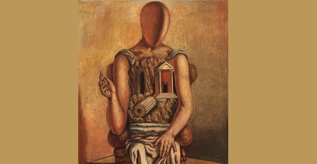 Archeologo solitario_Giorgio de Chirico