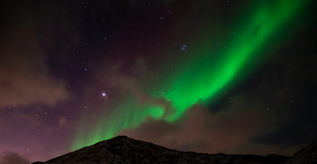 La magia dell'aurora boreale