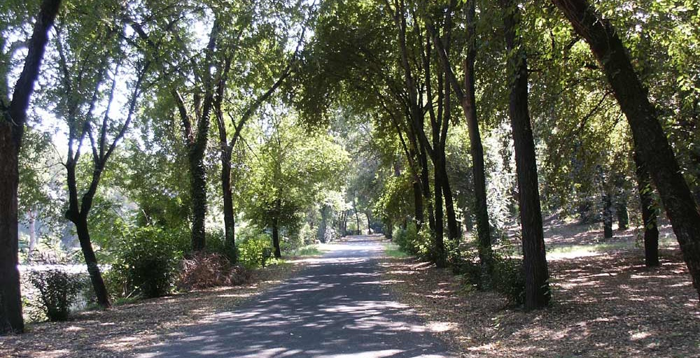 veduta del parco di S. Sebastiano