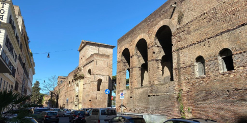 Mura Aureliane di Via Campania