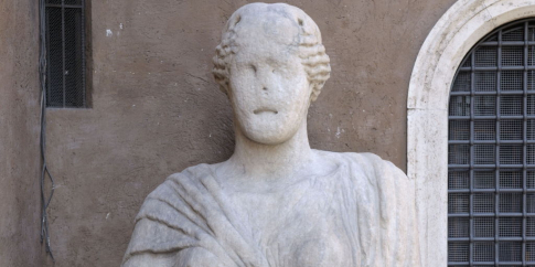 Statua detta di Madama Lucrezia (post restauro)