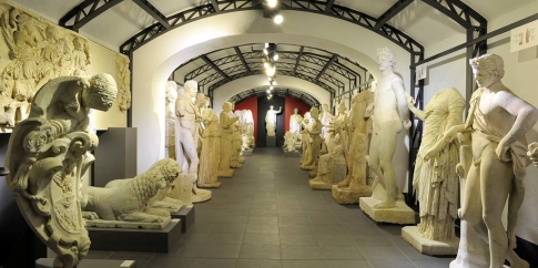 Deposito delle sculture di Villa Borghese