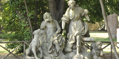 Fontana di Diana ed Endimione a Villa Sciarra