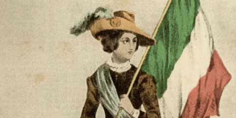 Cristina Trivulzio di Belgiojoso, dipinto di Francesco Hayez (1832)