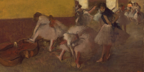 Edgar Degas, Dancers in the Green Room