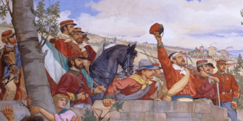 Il Gianicolo degli studenti e dei volontari stranieri Il Gianicolo degli studenti e dei volontari stranieri