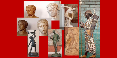 Museo Barracco, alcuni esempi di copie romane da originali greci e di calchi, repliche e falsi moderni