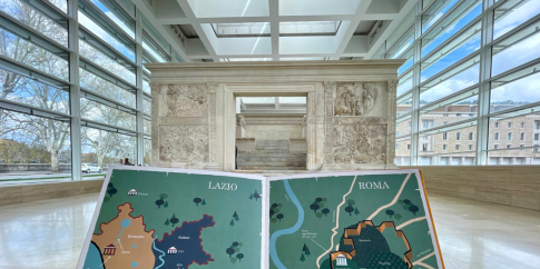 Museo dell’Ara Pacis Augustae/C. Susani, R. Petruccioli, Miti romani, 2013.