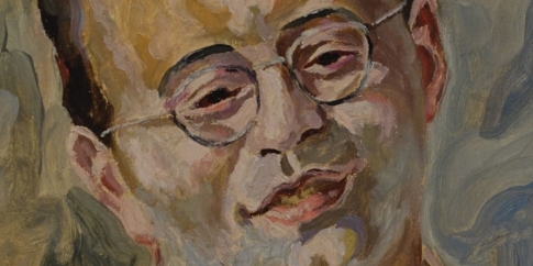 Carlo Levi, Ritratto di Aldo Garosci (olio su tela, cm 47x38) 1948, Roma, Fondazione Carlo Levi