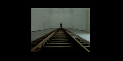 Dani Karavan, Man walking on railways