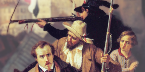 Baldassare Verazzi, Episodio delle Cinque Giornate (ante 1886)