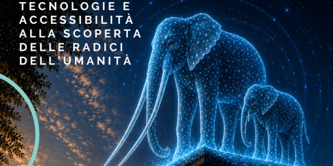 Due elefanti virtualizzati sovrastano una versione futuristica del Museo di Casal de’ Pazzi (immagine generata con IA) Due elefanti virtualizzati sovrastano una versione futuristica del Museo di Casal de’ Pazzi (immagine generata con IA)
