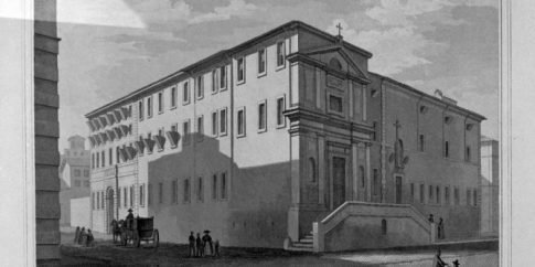 Gregorio Cleter, Paolo Cacchiatelli, Monastero del Buon Pastore. Nuovo braccio fatto costruire da Pio IX  (1860), Museo di Roma