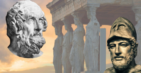 F@Mu 2022  -  Leggiamo i ritratti di due grandi della Grecia: Omero e Pericle