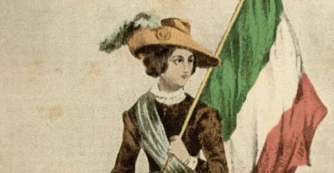 Cristina Trivulzio di Belgiojoso, dipinto di Francesco Hayez (1832)