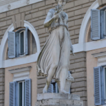 Allegoria dell'Estate a Piazza del Popolo