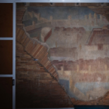 Affresco città dipinta, galleria sotterranea, restauro e valorizzazione