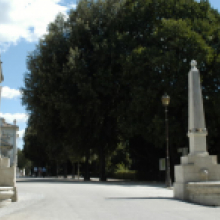 Fontana delle Piramidi a Villa Borghese