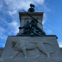 Monumento dedicato a Giuseppe Garibaldi
