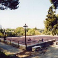 Parco di S. Gregorio al Celio, pista di pattinaggio