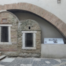 Cortile interno della Rupe di San Paolo Sepolcreto Ostiense