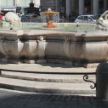 La fontana di piazza Colonna