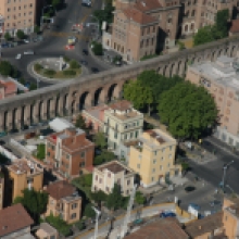 Acquedotto Felice, Piazza Lodi - Foto aerea