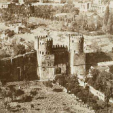 Mura Aureliane, Porta S. Sebastiano - Foto aerea 1933