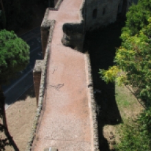 Mura Aureliane, Settore L - Il camminamento superiore