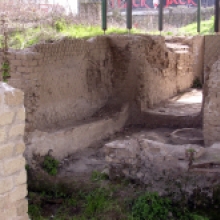 Area Archeologica di Settecamini strutture in opera reticolata